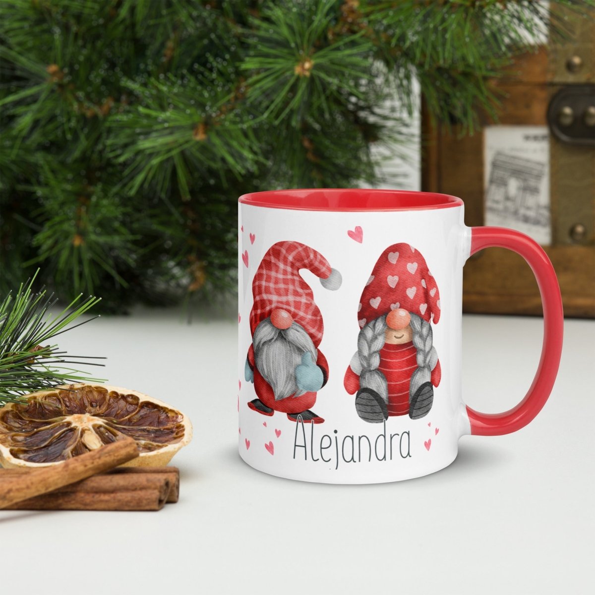 Taza Navideña Personalizada Duendes Nanetes - Nanetes