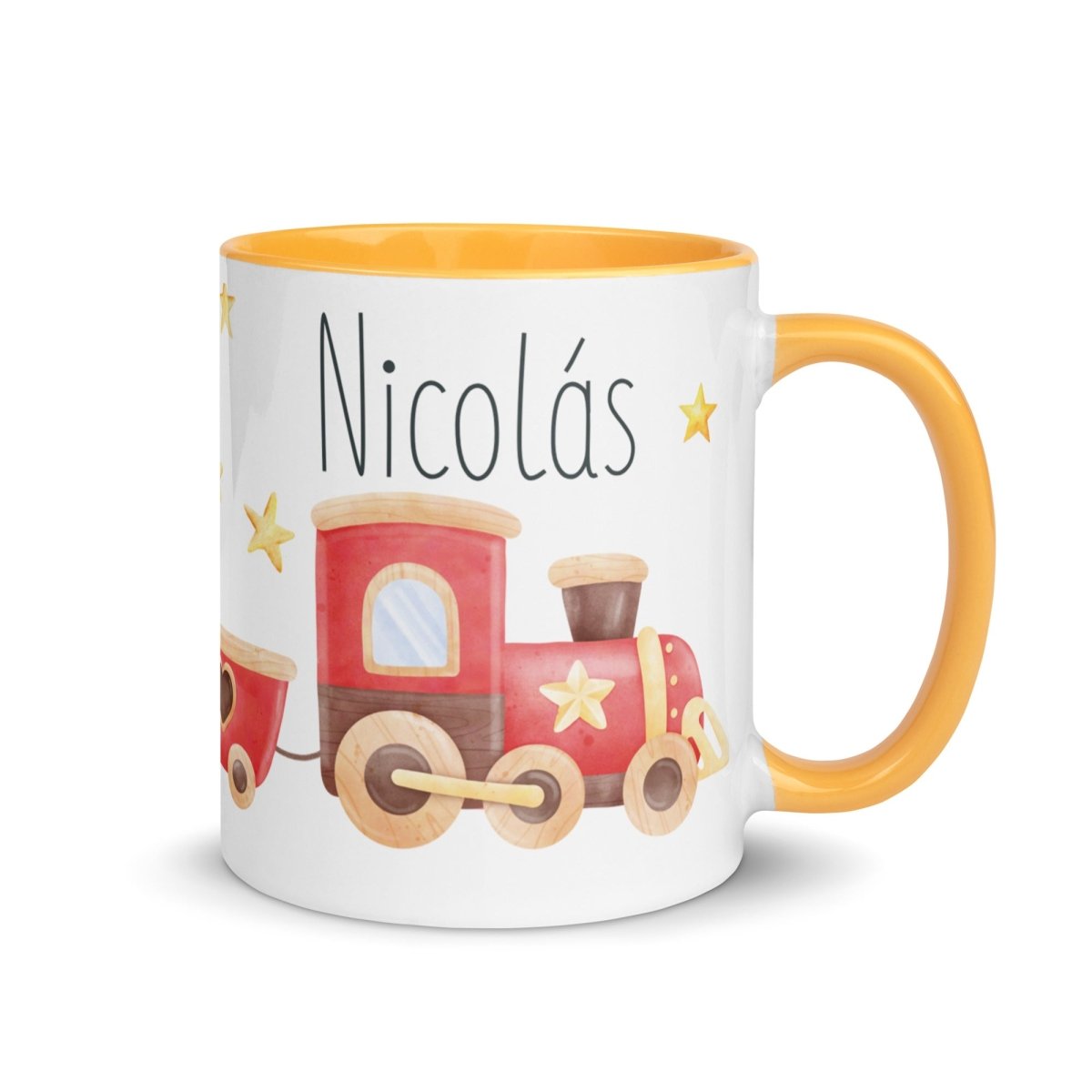 Taza Navideña Personalizada Tren Navidad Nanetes - Nanetes