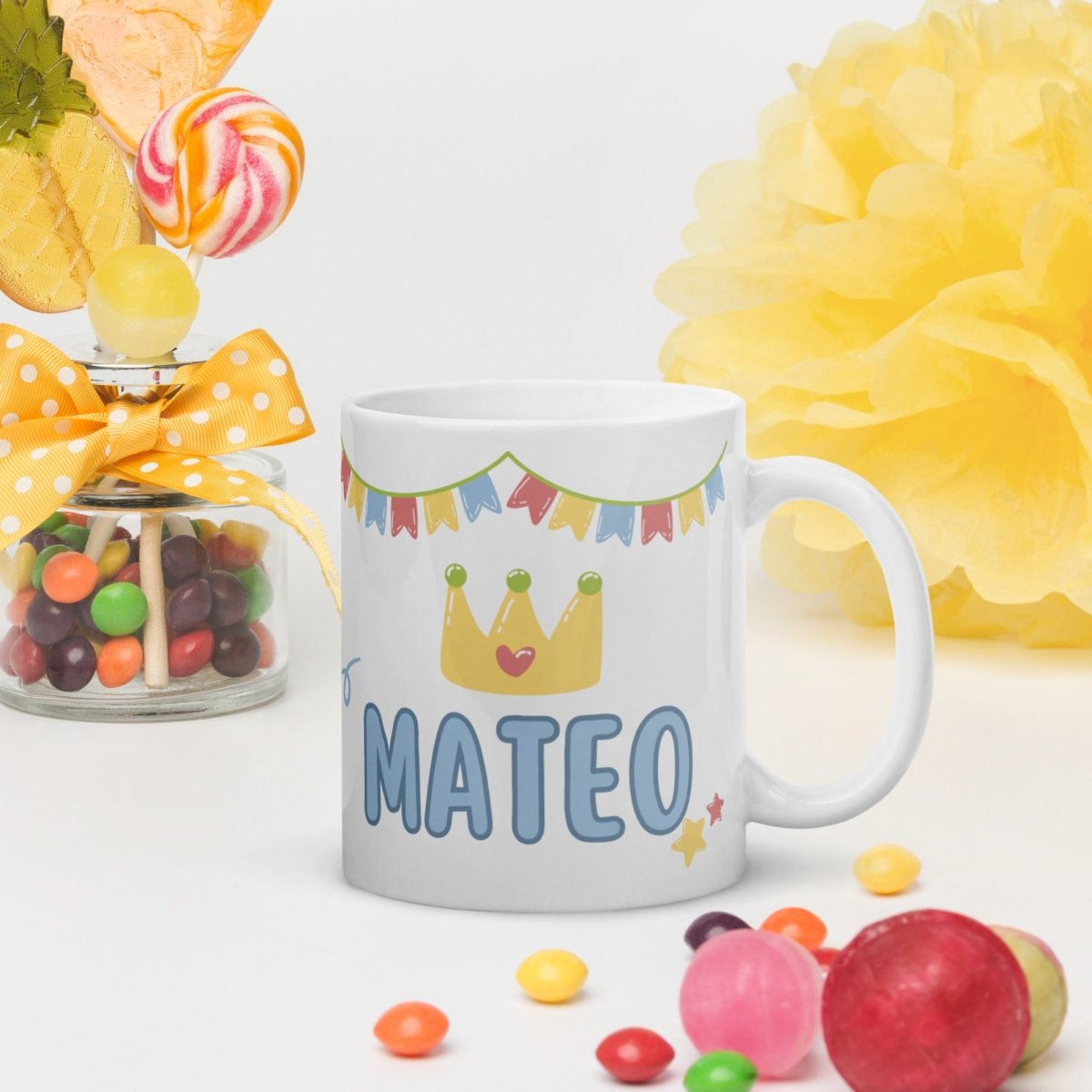 Taza Cumpleaños infantil personalizada Nanetes - Nanetes