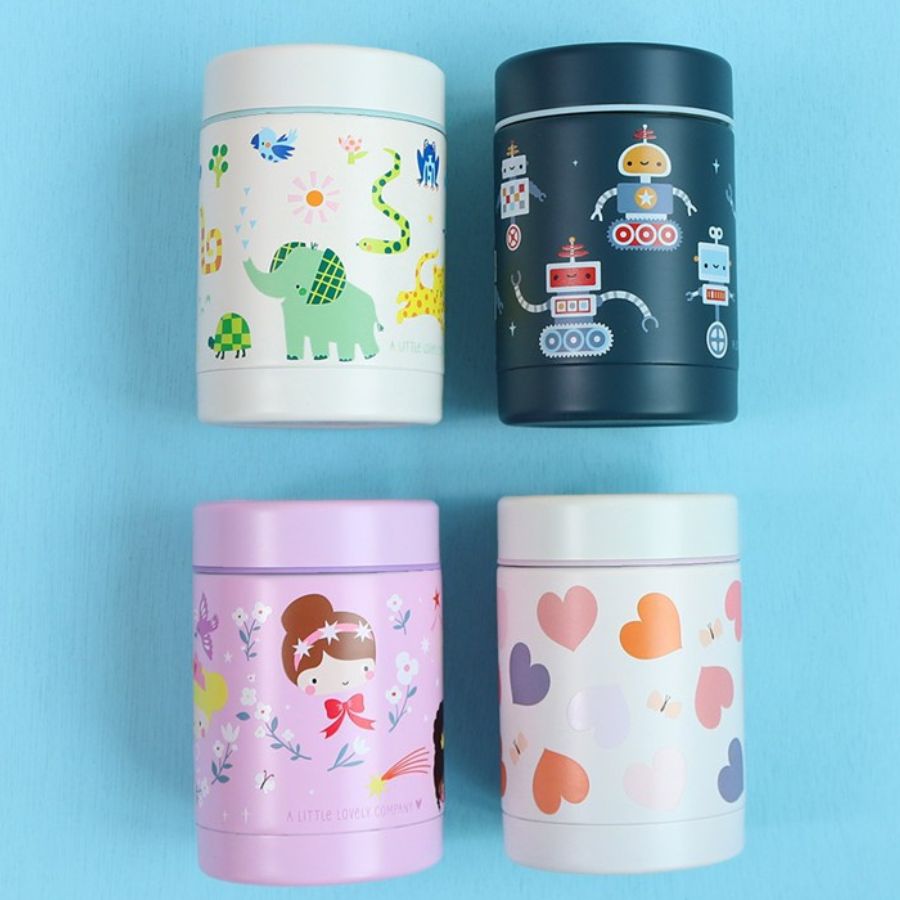 Termo Comida Niños Corazones