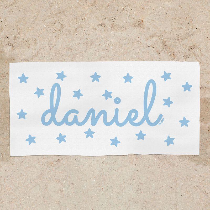 Toalla Ducha Personalizada Estrellitas - Nanetes #