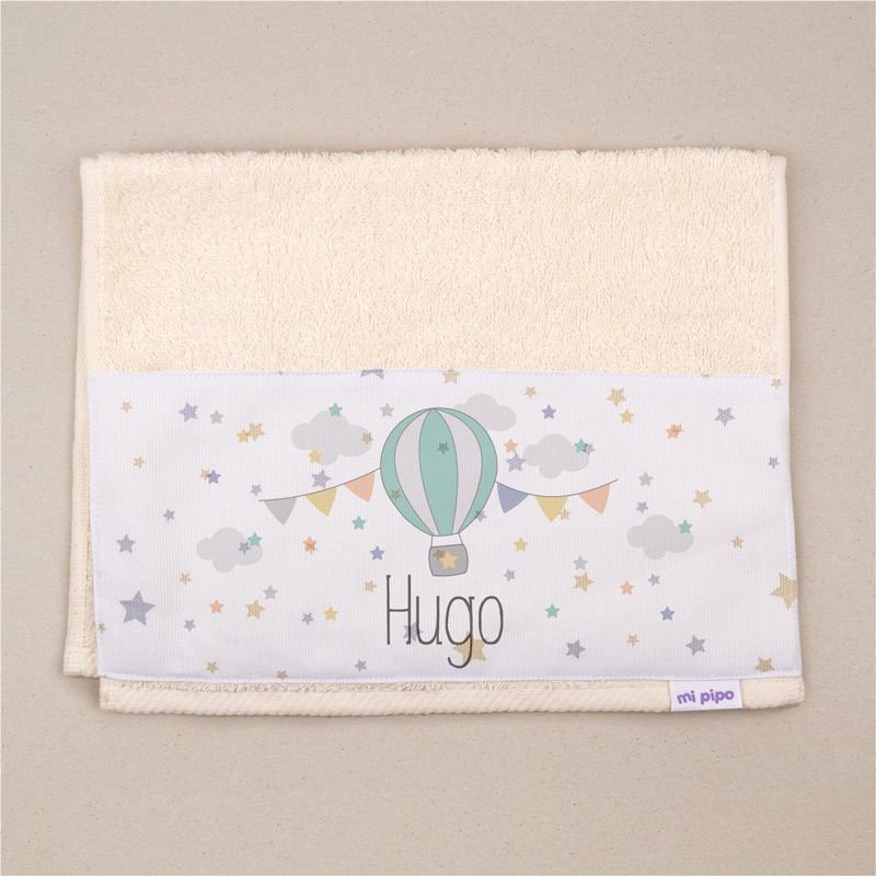 Toalla Personalizada Globo - Nanetes