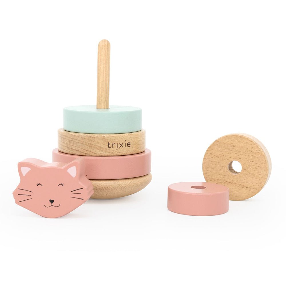 Torre apilable Montessori Cat Trixie - Nanetes