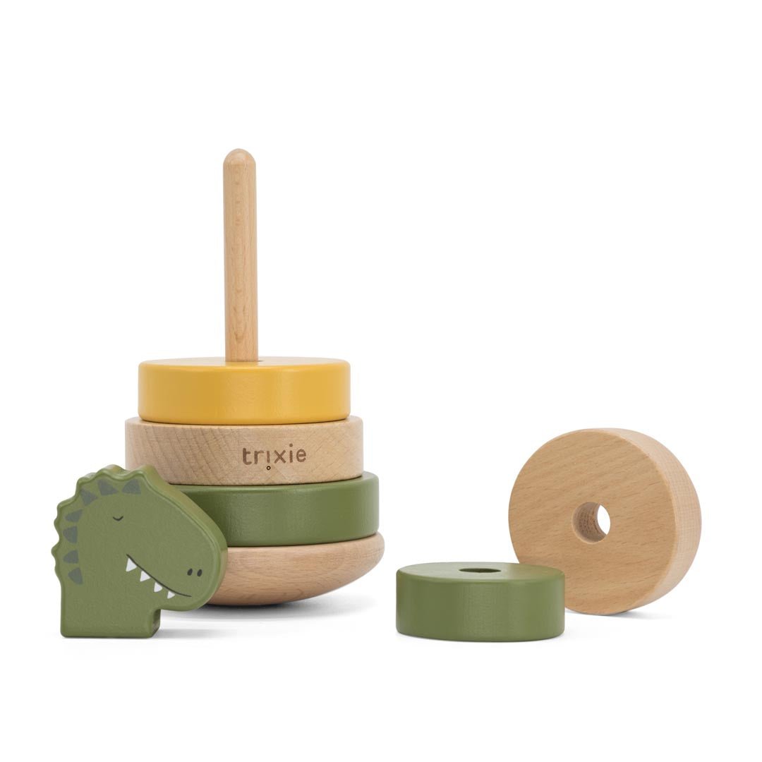 Torre apilable Montessori Dino Trixie - Nanetes
