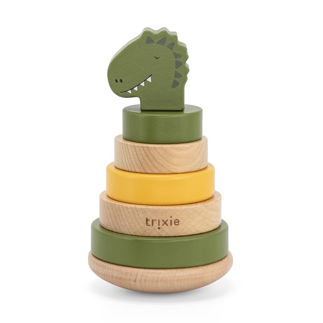 Torre apilable Montessori Dino Trixie - Nanetes