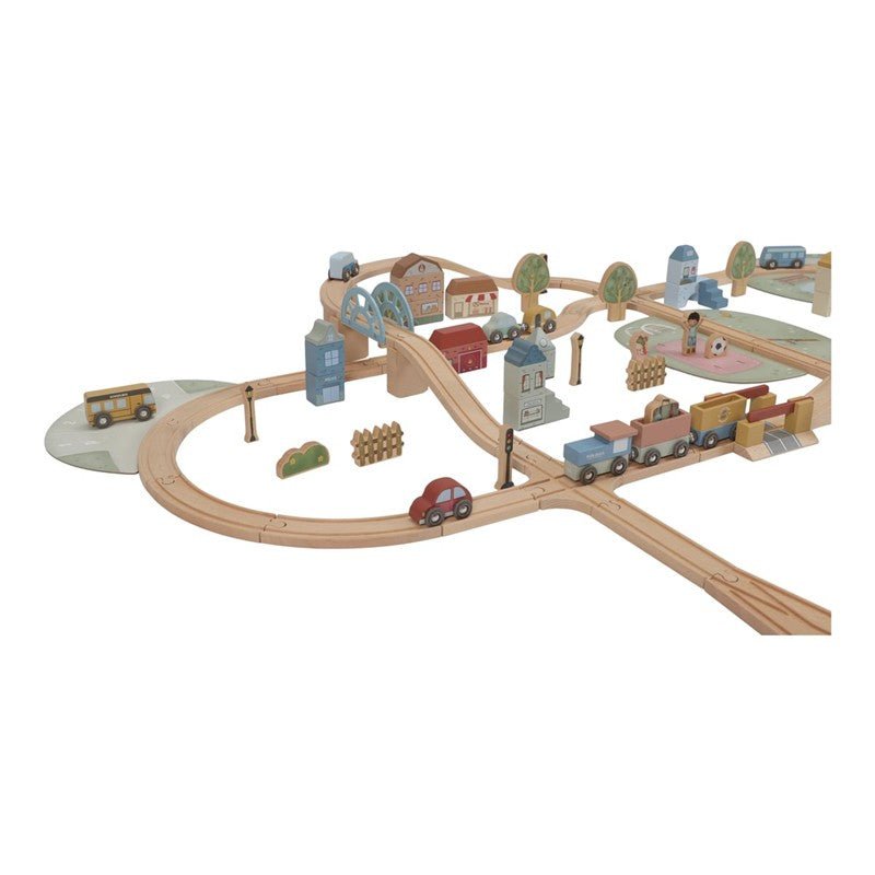 Tren de madera XL Granja Little Duch - Nanetes