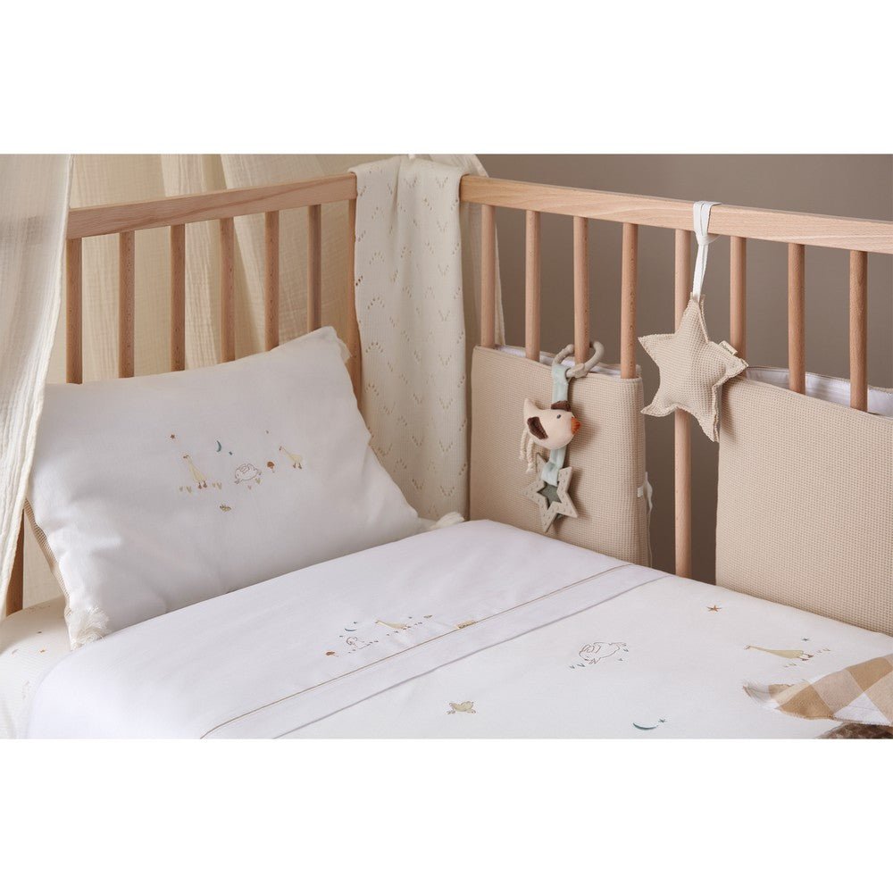 Funda nórdica y chichonera Happy Forest Bimbicasual - Nanetes