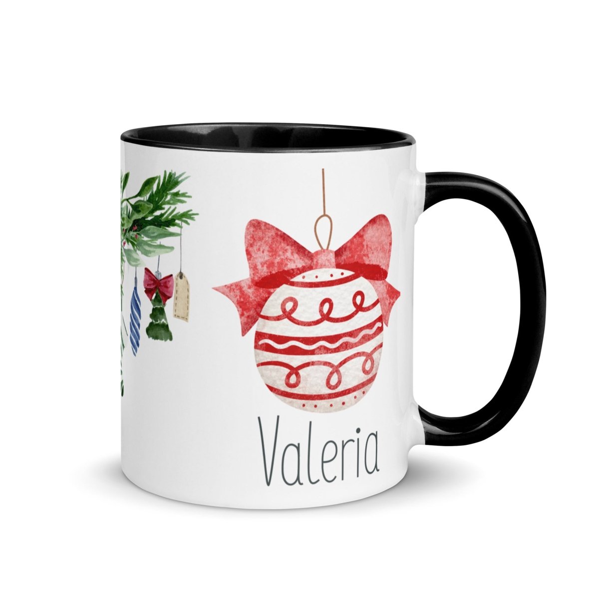Taza Navidad Personalizada Bola Guirnalda Nanetes - Nanetes