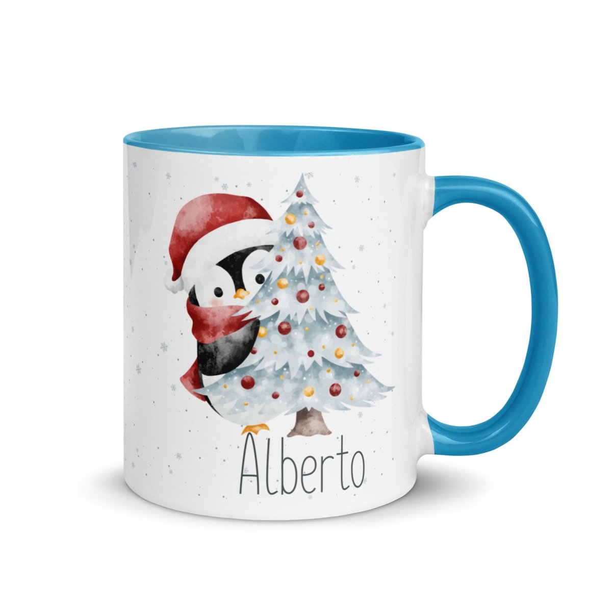 Taza Navidad Personalizada Arbol Pingu Nanetes - Nanetes