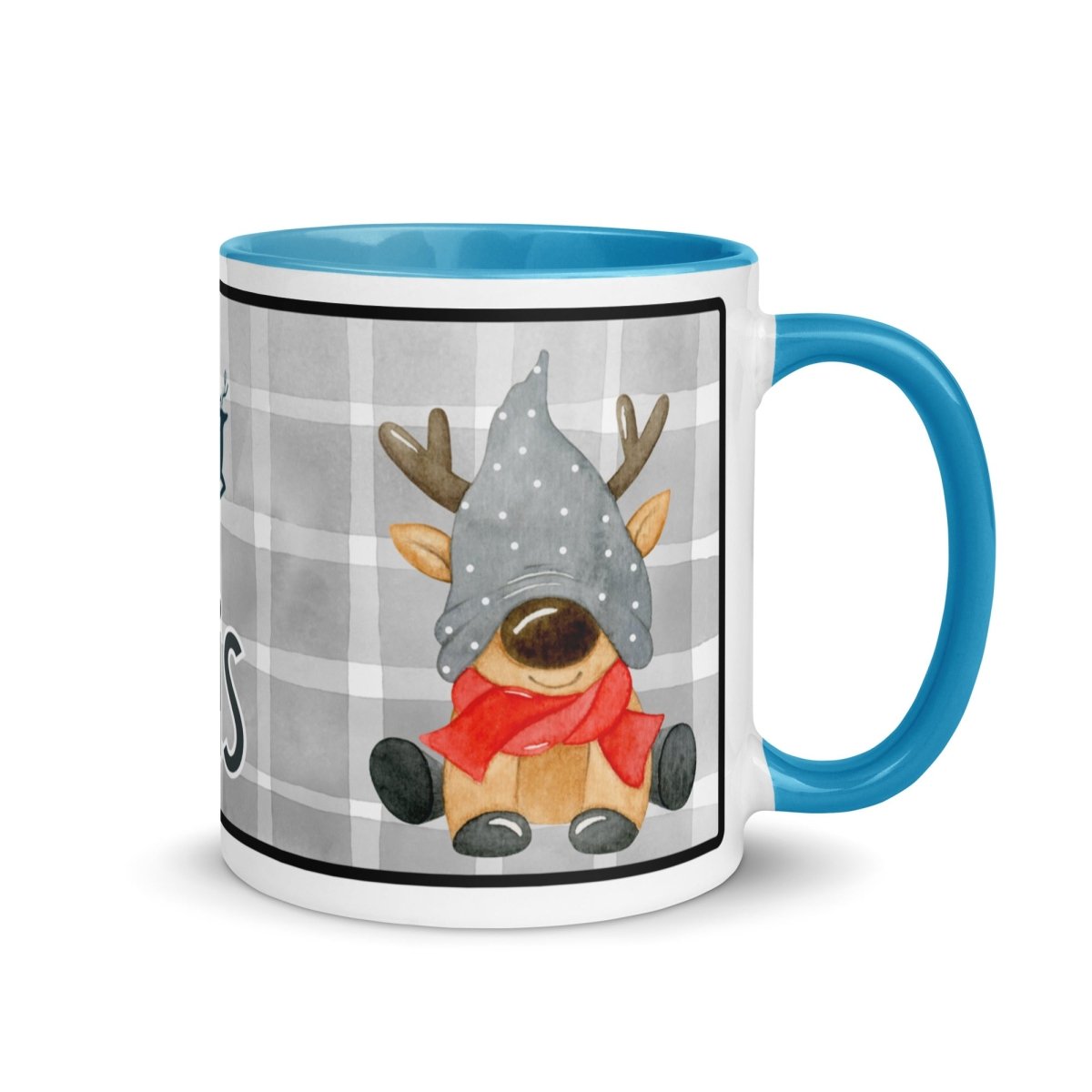 Taza Navidad Personalizada Reno Papa Noel Nanetes - Nanetes