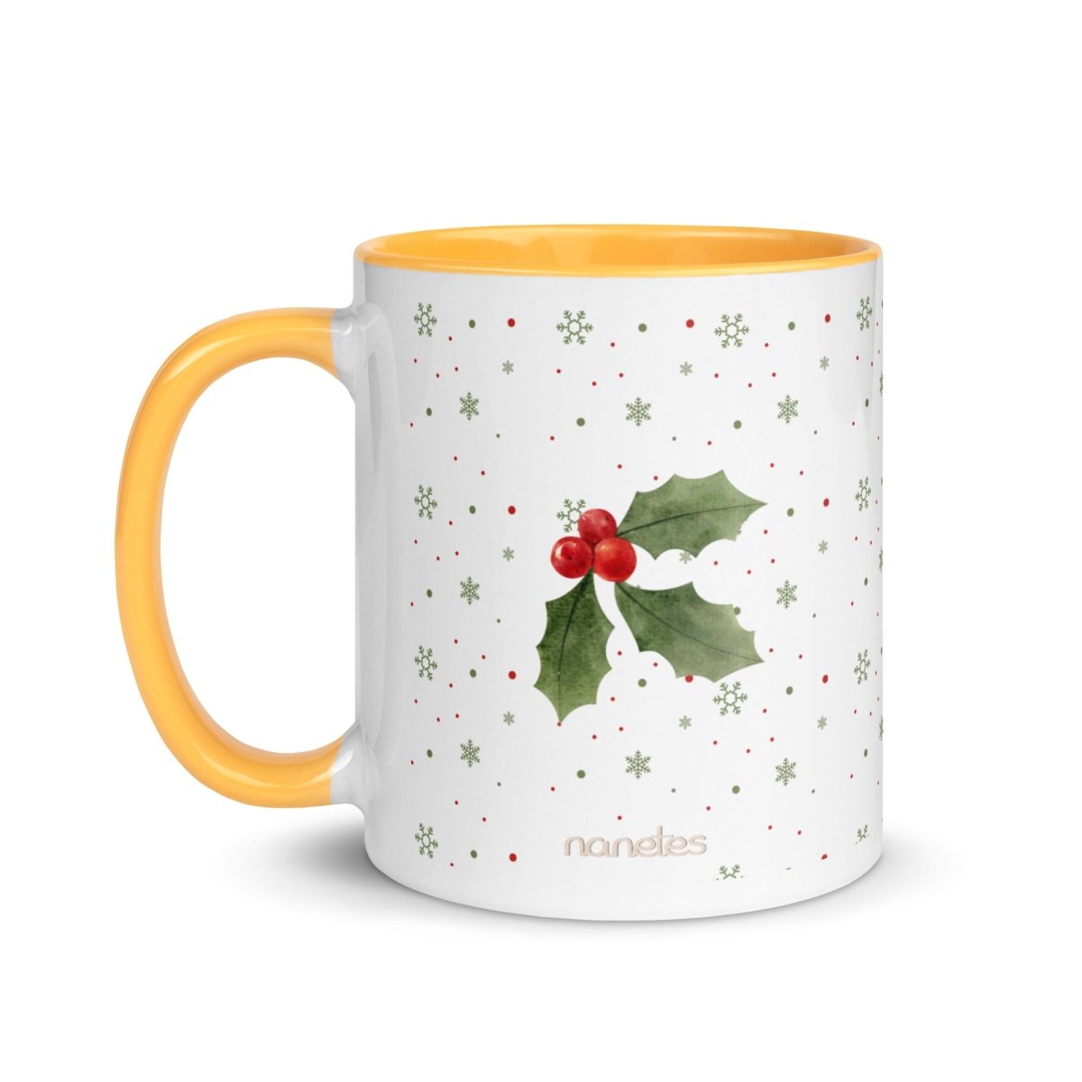 Taza Navidad Personalizada Muñeco Nieve Nanetes - Nanetes