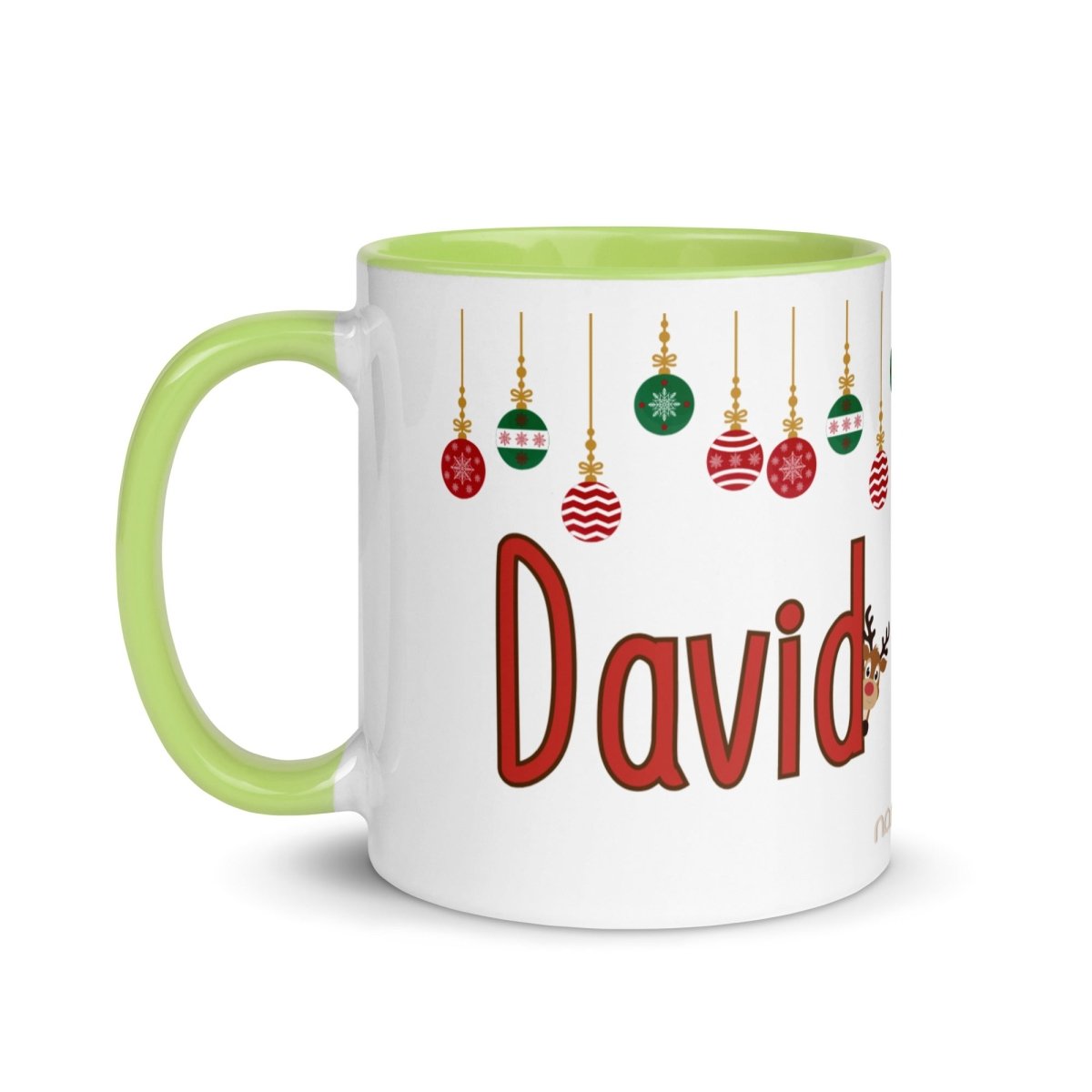 Taza Navidad Foto y Reno Nanetes - Nanetes