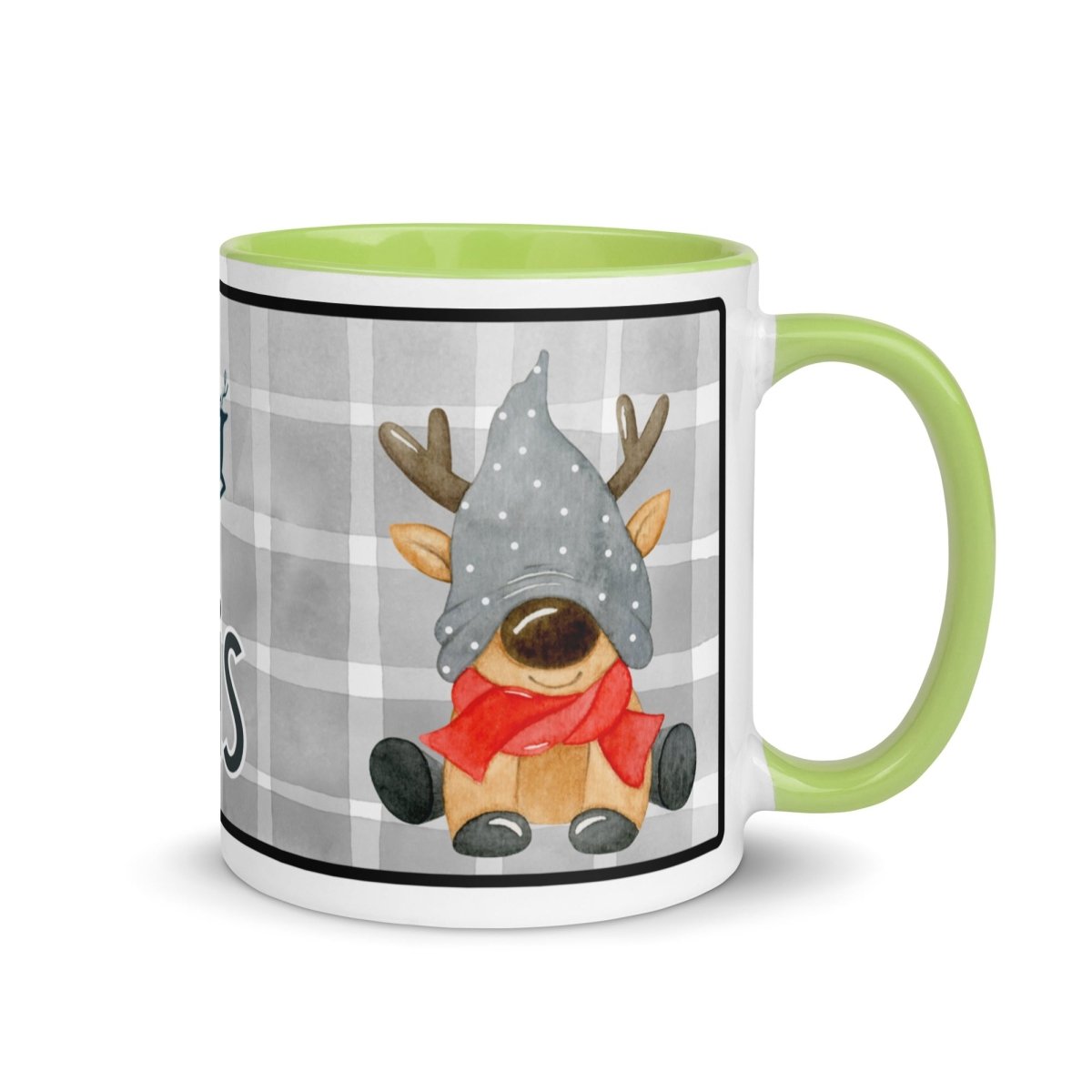 Taza Navidad Personalizada Reno Papa Noel Nanetes - Nanetes