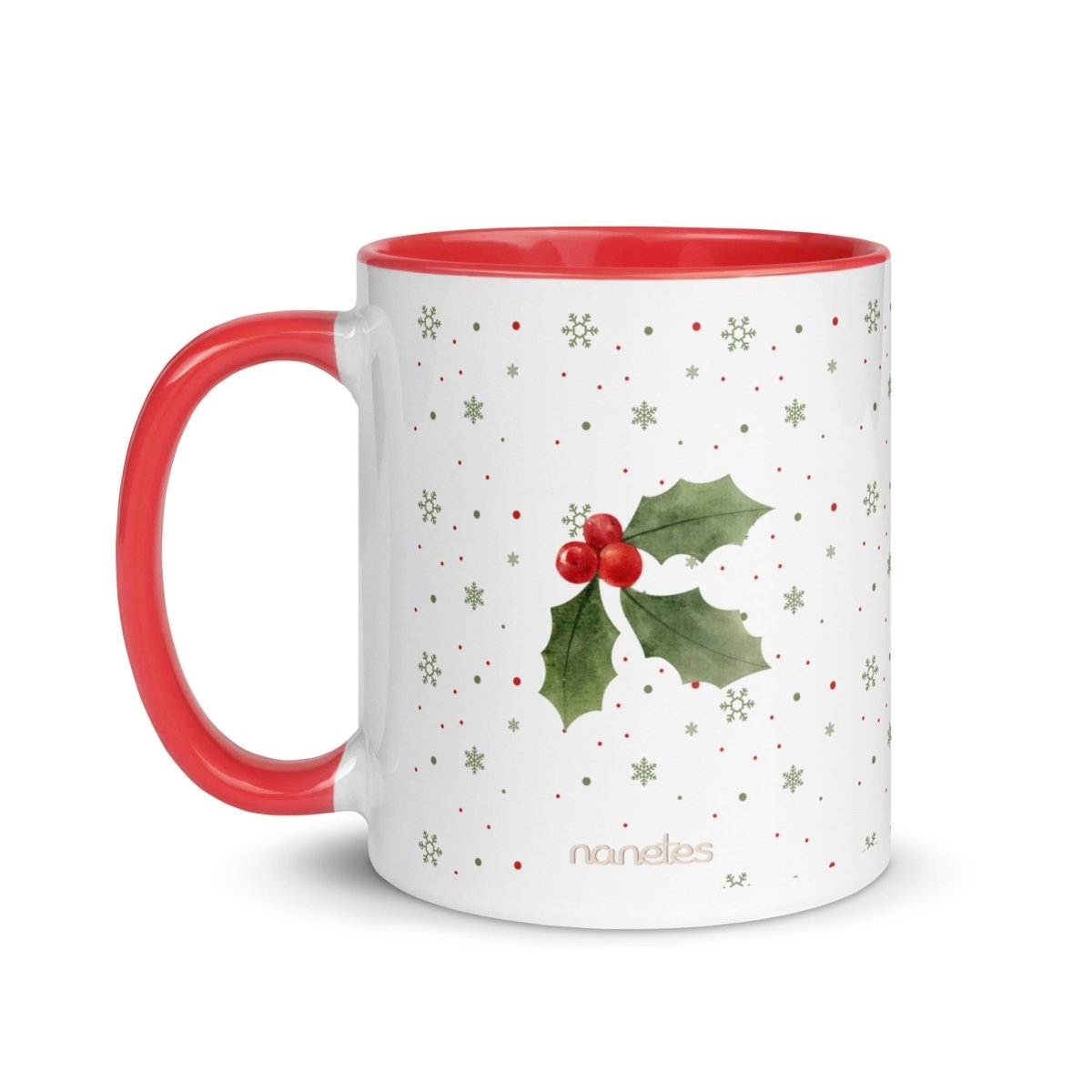 Taza Navidad Personalizada Muñeco Nieve Nanetes - Nanetes