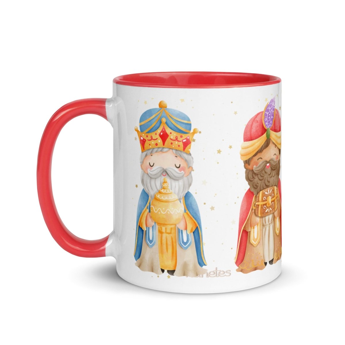 Taza Navideña Personalizada Reyes Magos Nanetes - Nanetes