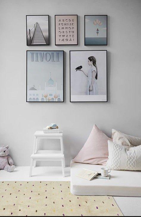 Alfombra Infantil Algodón 100% Lavable Confetti Aratextil - Nanetes #