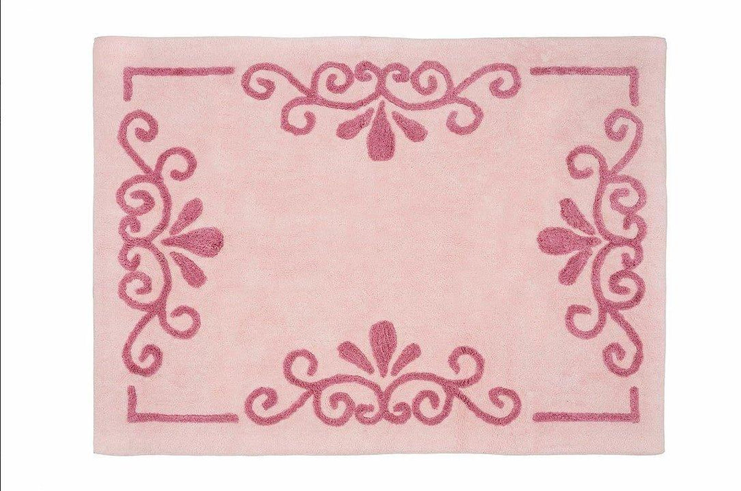 Alfombra Infantil Algodón 100% Lavable Viena Aratextil Rosa - Nanetes #