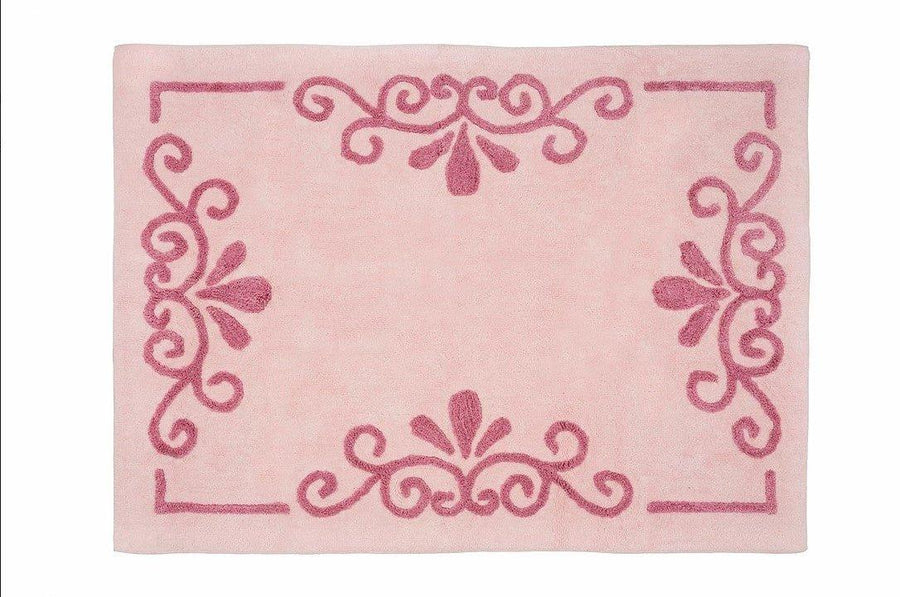 Alfombra Infantil Algodón 100% Lavable Viena Aratextil Rosa - Nanetes #