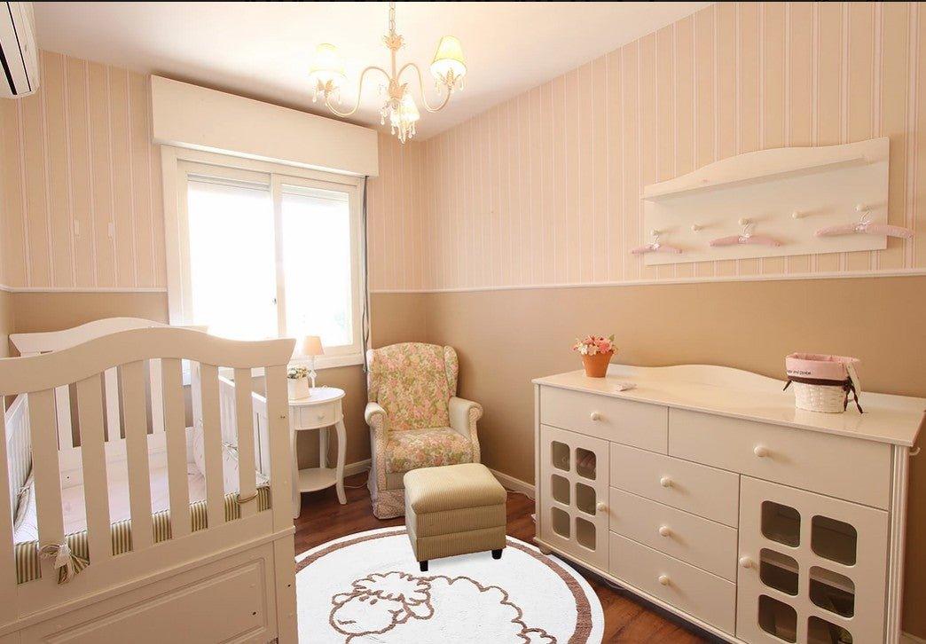 Alfombra Infantil Algodón 100% Lavable Animales Aratextil Oveja - Nanetes #