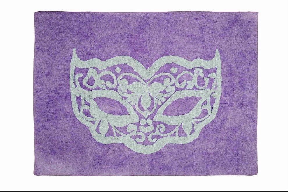 Alfombra Infantil Algodón 100% Lavable Carnaval Aratextil Lila - Nanetes #