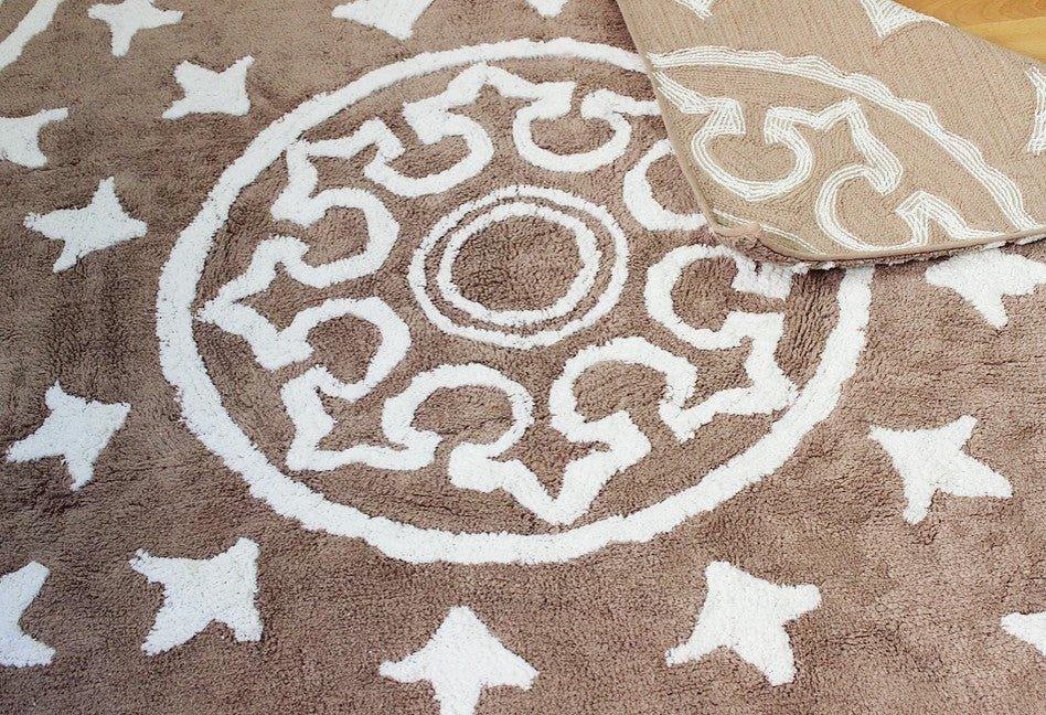 Alfombra Lavable Aratextil Duna Topo - Nanetes #