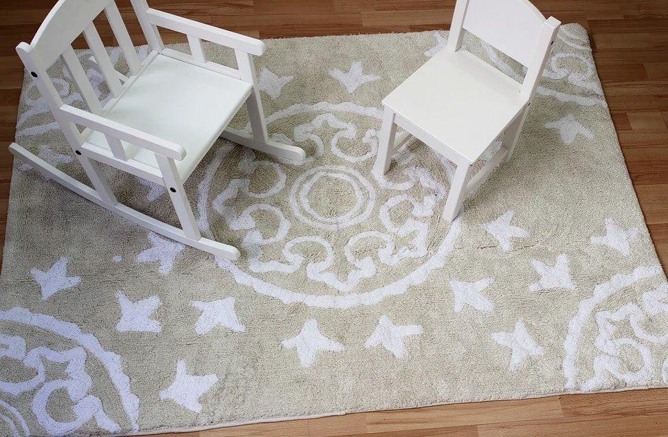 Alfombra Lavable Aratextil Duna Beige - Nanetes #