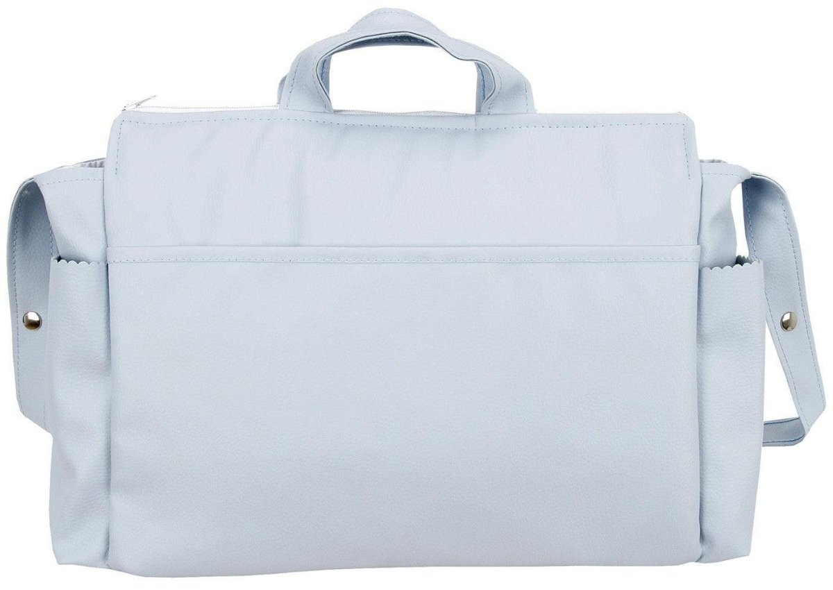 Bolso Maternidad Carro Bebé Andumodin Valentina Polipiel Celeste - Nanetes