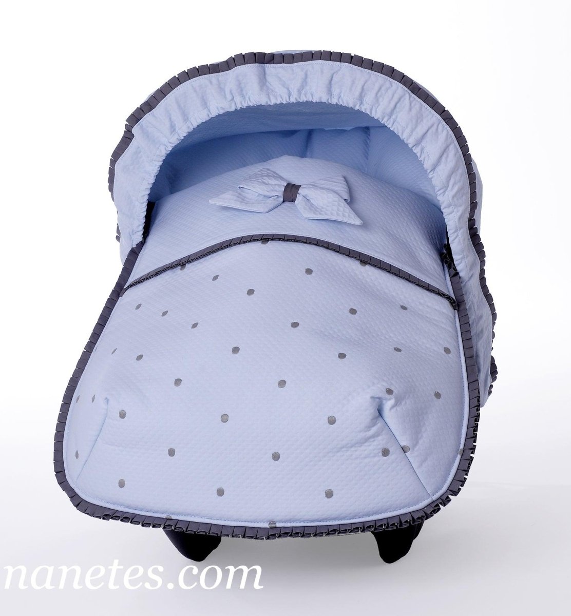 Saco Matrix Jane a medida 828 Topos Bordados Bebiti by Nanetes - Nanetes