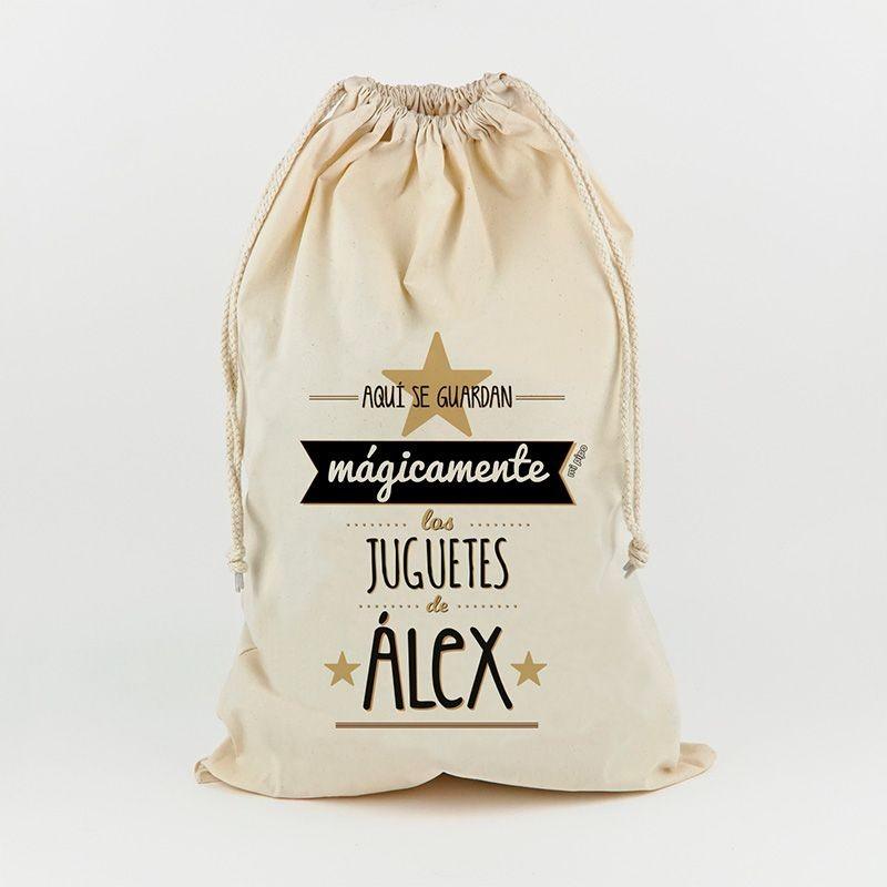 Saco Guarda Juguetes Personalizado Mi Pipo Mágicamente - Nanetes #