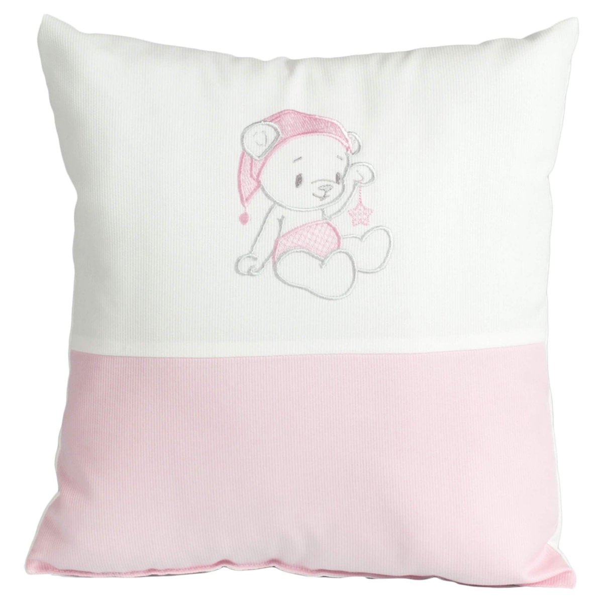 Cojín Decoración Infantil Piccolo Rosa Pekebaby - Nanetes