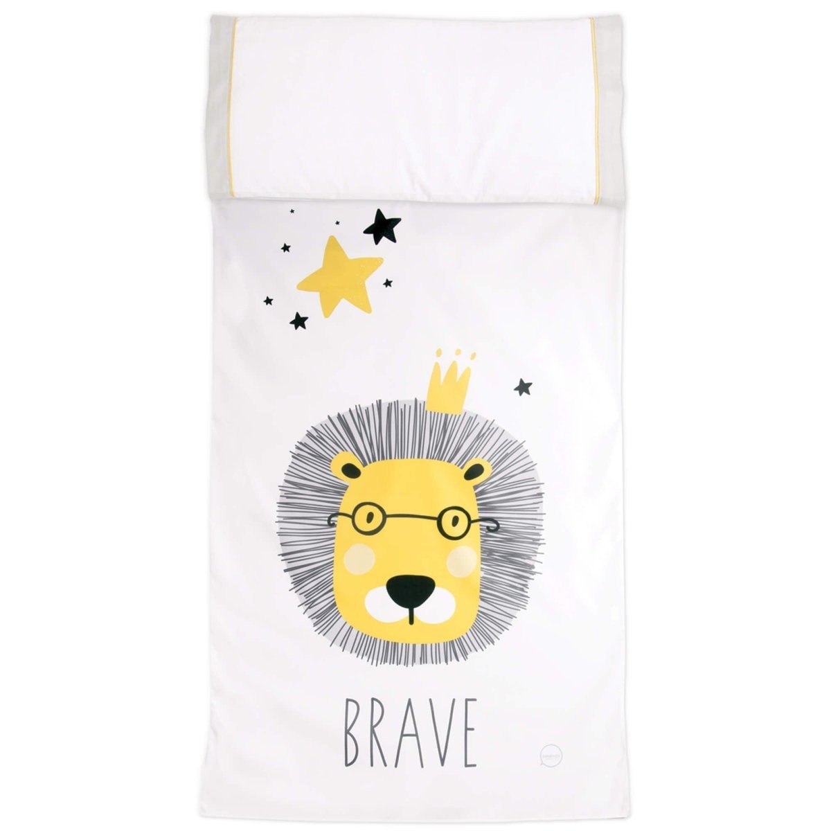 Funda Nórdica Bebé con Funda Almohada Pekebaby Brave - Nanetes