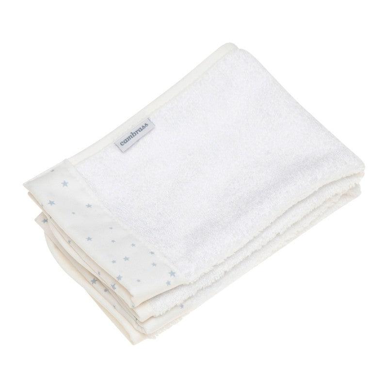 Toallas Secababas Bebé Cambrass Astra Celeste (x2 uds.) - Nanetes #