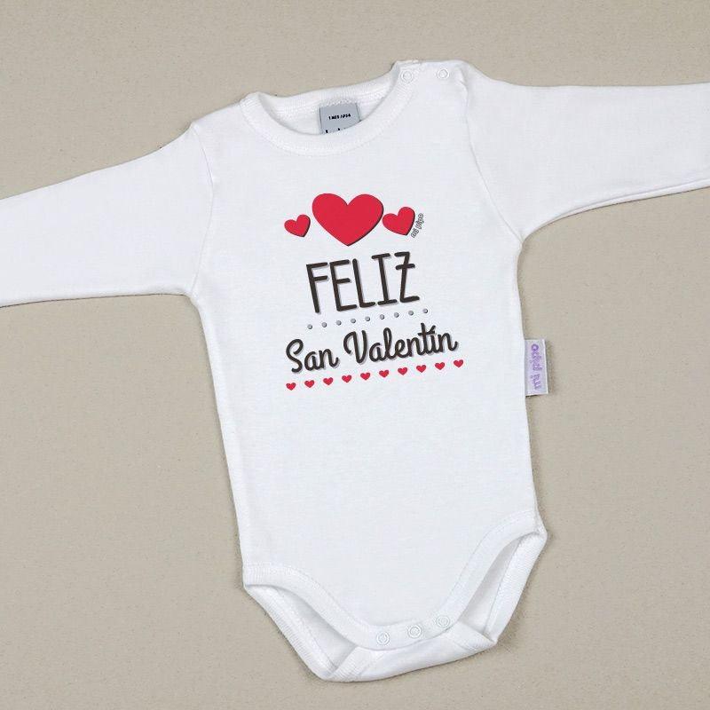 Body Bebé San Valentín Mi Pipo Feliz San Valentín - Nanetes #