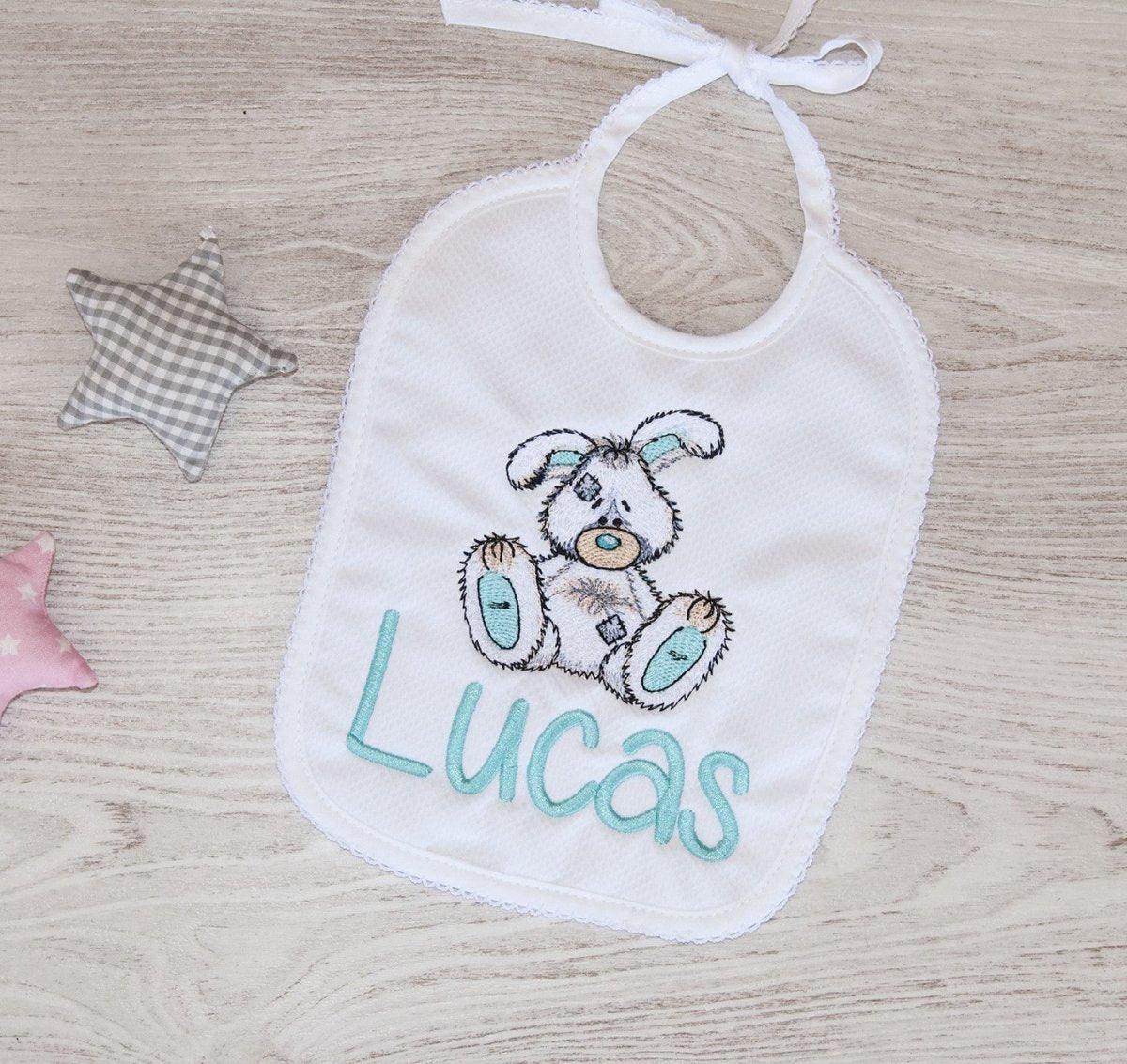 Babero Personalizado Bebé Nanetes Colección Conejito Old Toy - Nanetes #