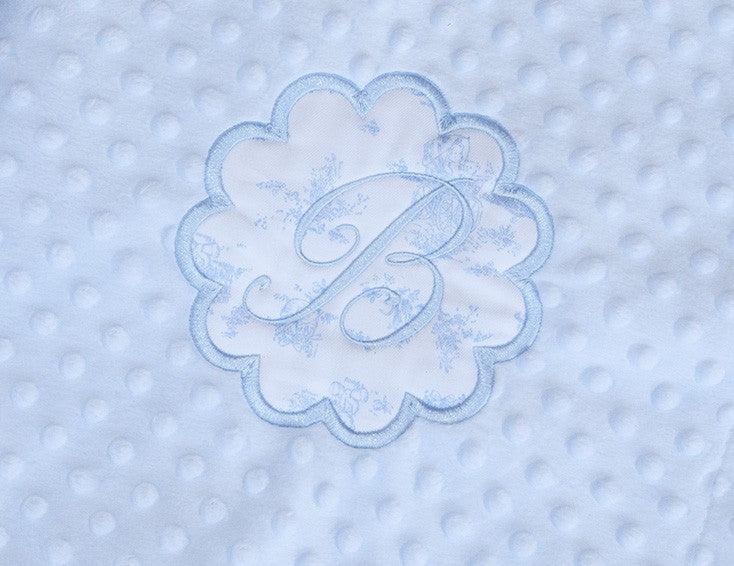 Cojín Caramelo Antivuelco Personalizado Nanetes Inicial Bordada - Nanetes