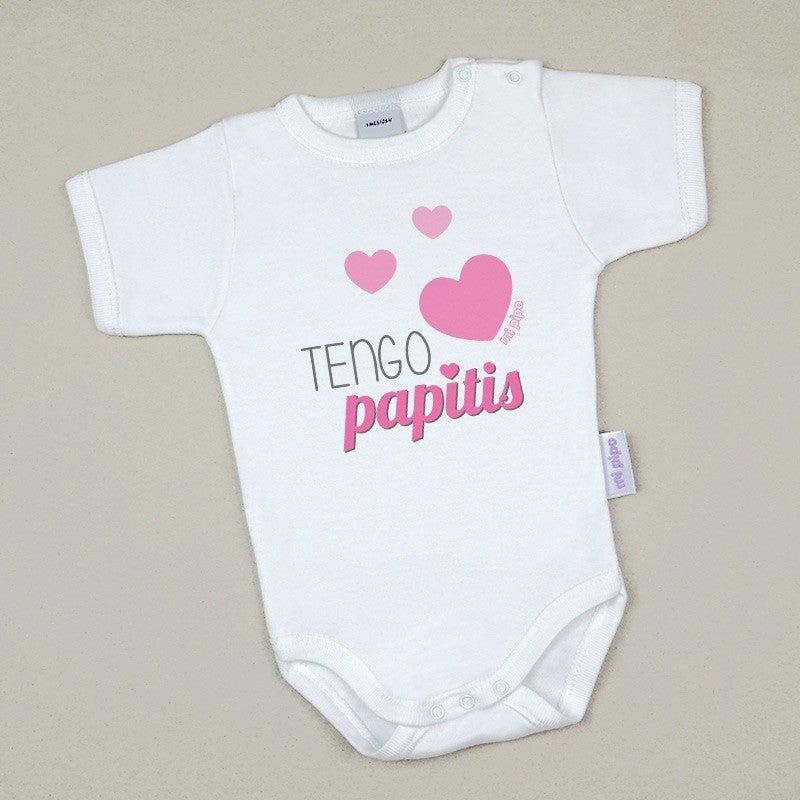Body Bebé Tengo Papitis Mi Pipo - Nanetes #