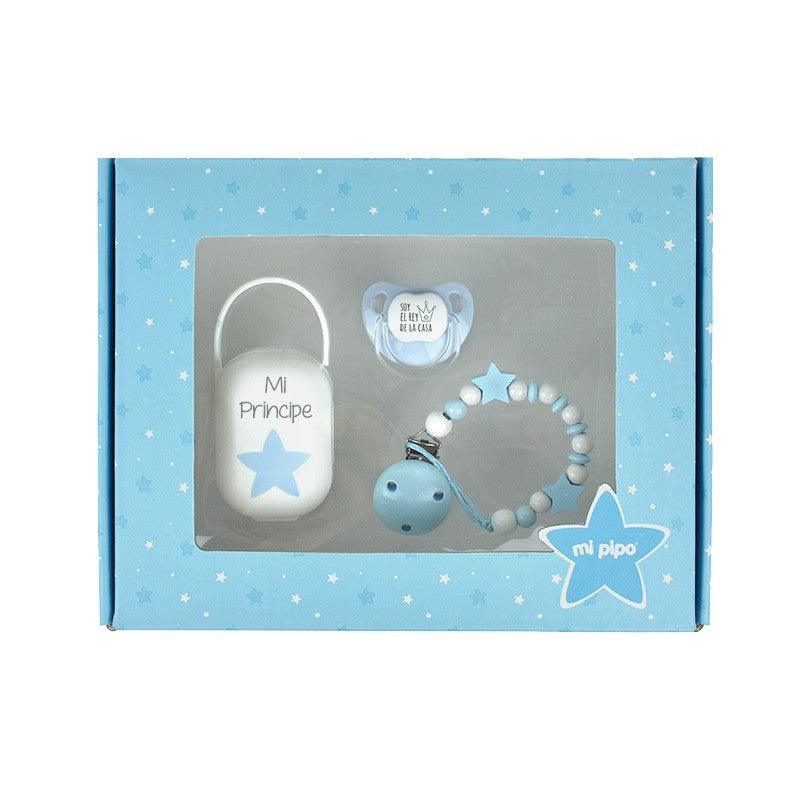 Caja Regalo Bebé Mi Príncipe Azul Mi Pipo - Nanetes #