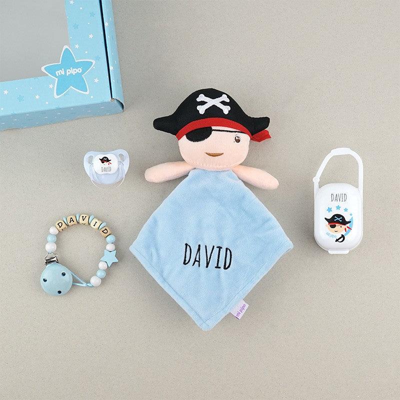 Caja Regalo Bebé Personalizada Pirata Mi Pipo - Nanetes #