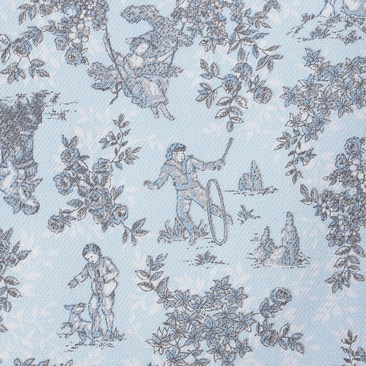 Funda Colchoneta Silla Verano Toile Rosa Bordados Dominguez - Nanetes