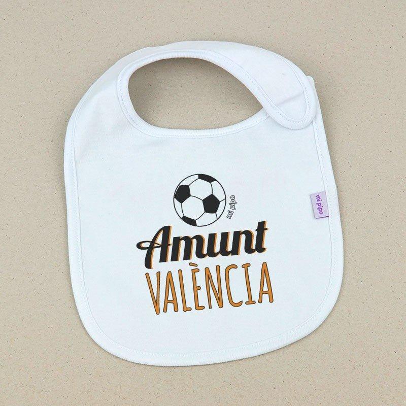Babero Bebé Amunt Valencia Mi Pipo - Nanetes #