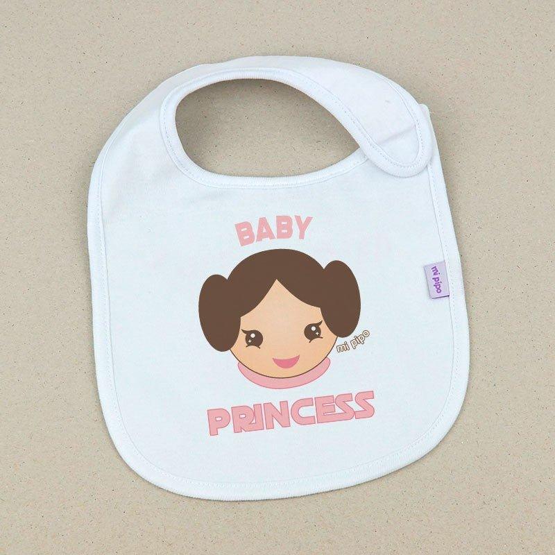 Babero Bebé Star Wars Baby Princess Mi Pipo - Nanetes #