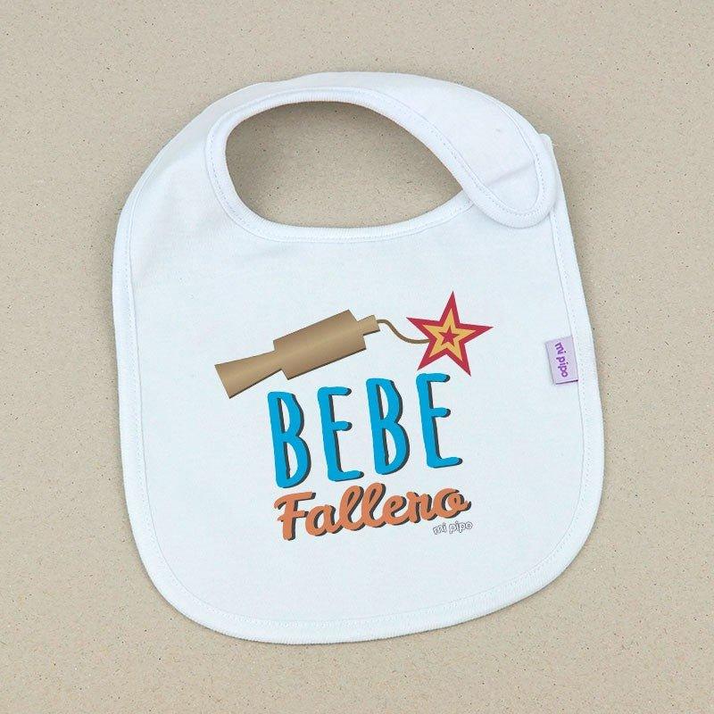 Babero Bebé Fallero Mi Pipo - Nanetes #