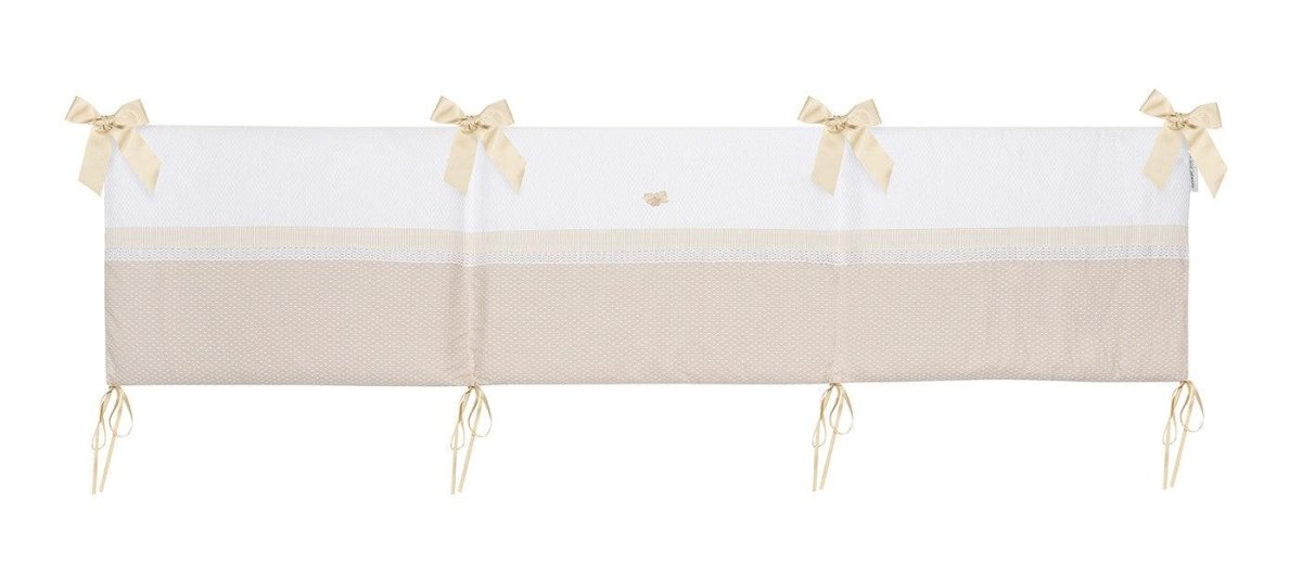 Edredón Cuna Bebé con Chichonera Venecia Camel Bimbi Class - Nanetes