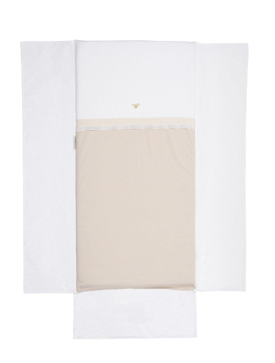 Edredón Cuna Bebé con Chichonera Venecia Camel Bimbi Class - Nanetes