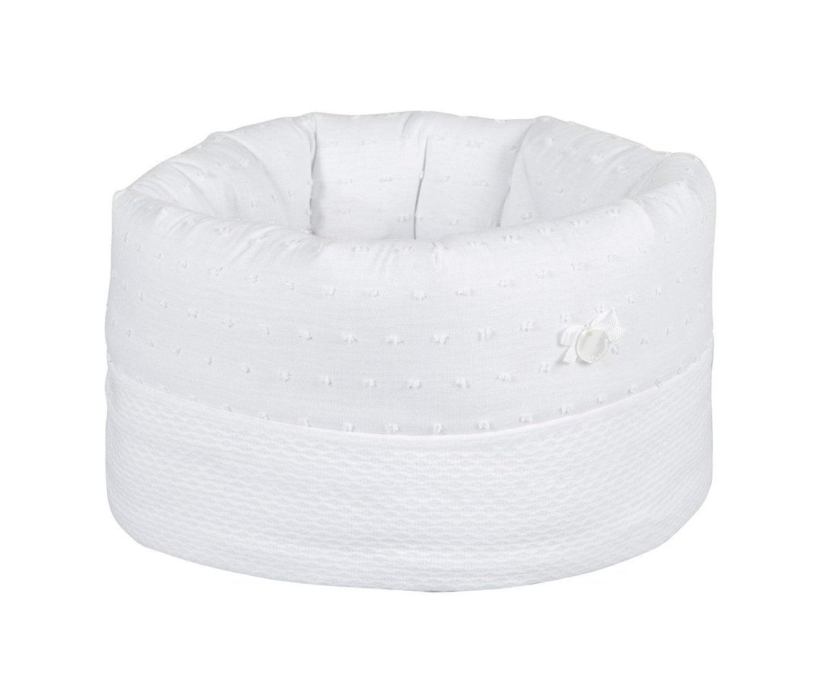 Cesta Bebé Canastilla Toscana Blanco Bimbi Class - Nanetes