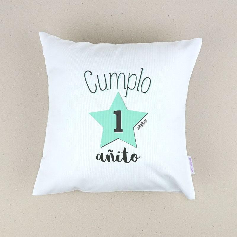 Cojín Cumplo 1 Año Mi Pipo - Nanetes #