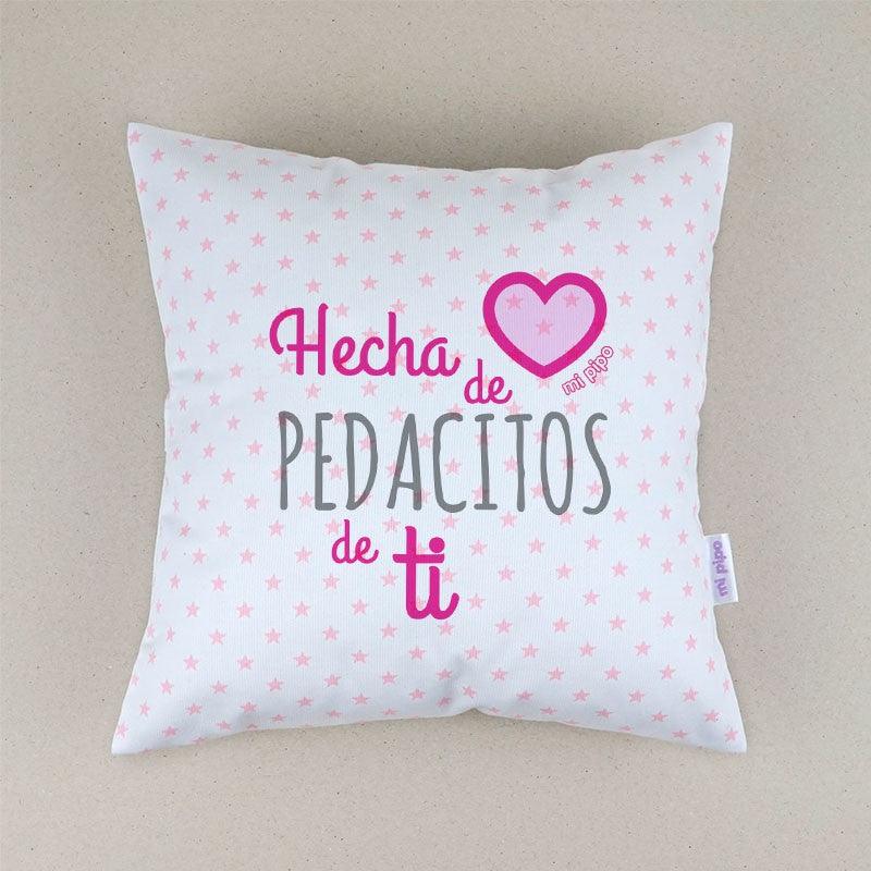 Cojín Hecho de Pedacitos de Ti Mi Pipo - Nanetes #