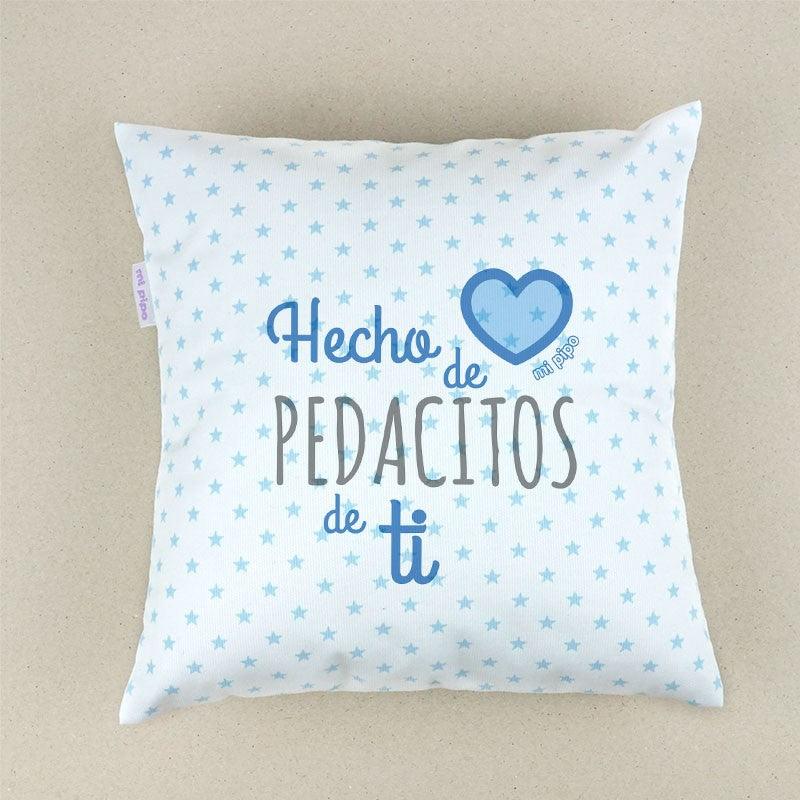Cojín Hecho de Pedacitos de Ti Mi Pipo - Nanetes #