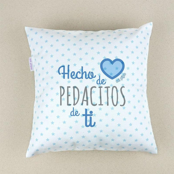 Cojín Hecho de Pedacitos de Ti Mi Pipo - Nanetes #