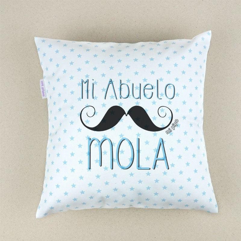 Cojín Mi Abuelo Mola Mi Pipo - Nanetes #